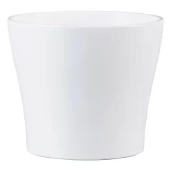 White Plant Pot - 21cm