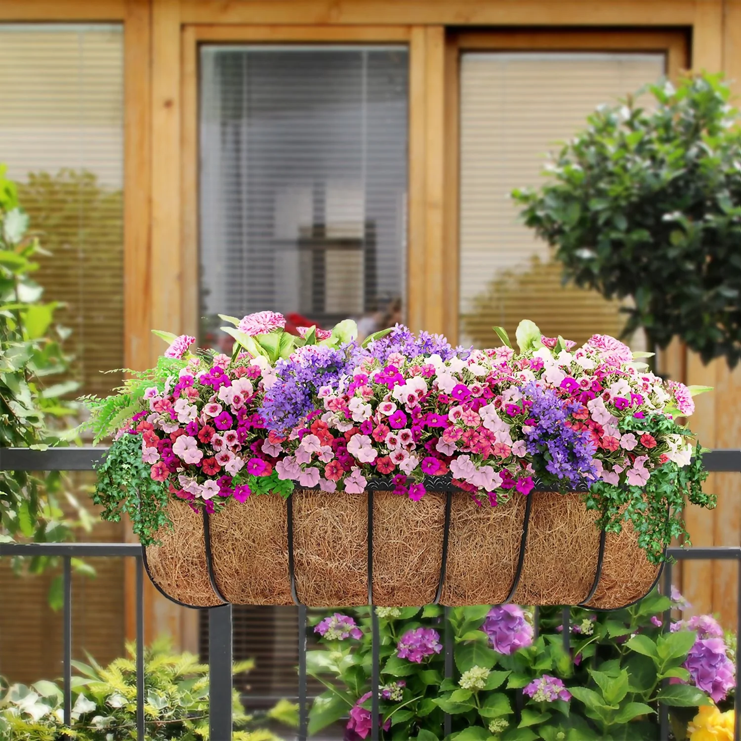 Saxon Garden Wall Trough - 24 Inch 2 Saxon Garden Wall Trough - 24 Inch - Image 2