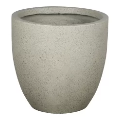 Sierra Cream Egg Garden Pot - 38cm