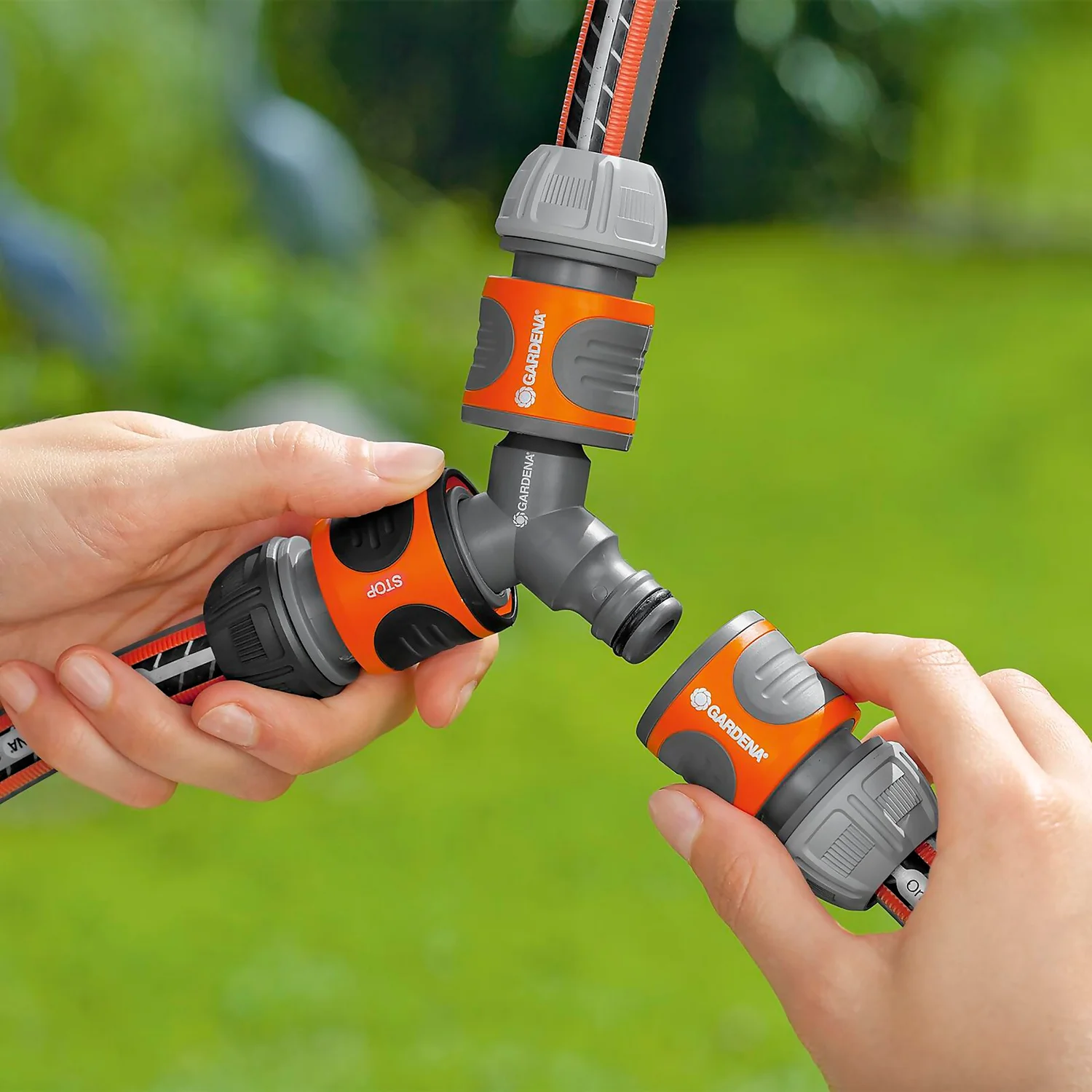 GARDENA 3-way Y Coupling 3 GARDENA 3-way Y Coupling - Image 3