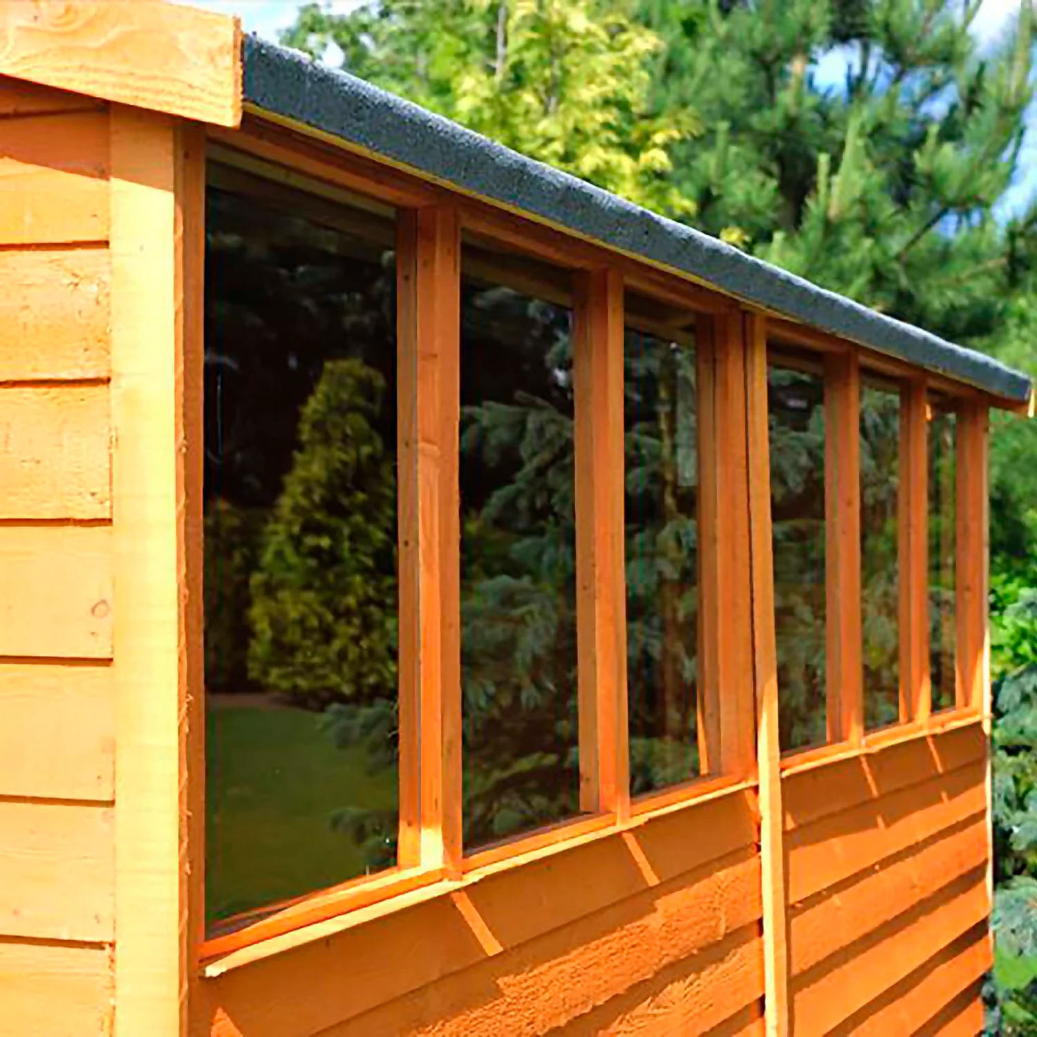 Shire 10 X 6ft Shed Overlap Double Door 4 Shire 10 X 6ft Shed Overlap Double Door - Image 4