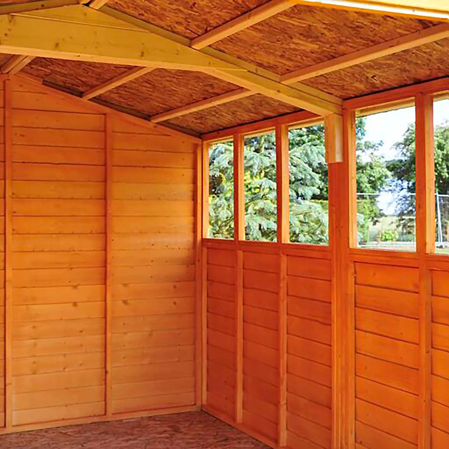 Shire 12 X 8ft Shed Overlap Double Door 6 Shire 12 X 8ft Shed Overlap Double Door - Image 6