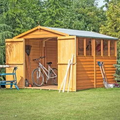 Shire 12 X 8ft Shed Overlap Double Door 12 Shire 12 X 8ft Shed Overlap Double Door -Garden Tool Store 13082803 6674862497724313