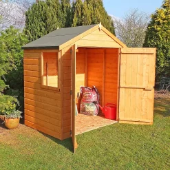 Shire Shed Bute Shiplap Apex 4x6 -Garden Tool Store 13082807 1864862497314099