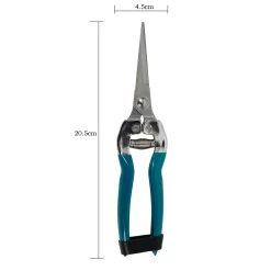 House Beautiful Fine Pointed Flower & Fruit Snips - Teal -Garden Tool Store 13188712 2074928022627111