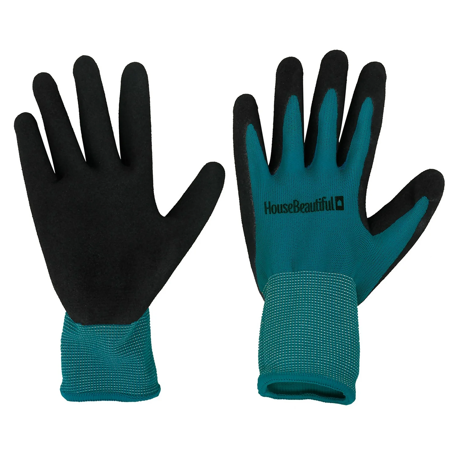 House Beautiful Garden Gloves - Teal 1 House Beautiful Garden Gloves - Teal