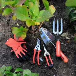 House Beautiful Gardening Gloves - Orange & Black 11 House Beautiful Gardening Gloves - Orange & Black -Garden Tool Store 13188715 1074928026783356