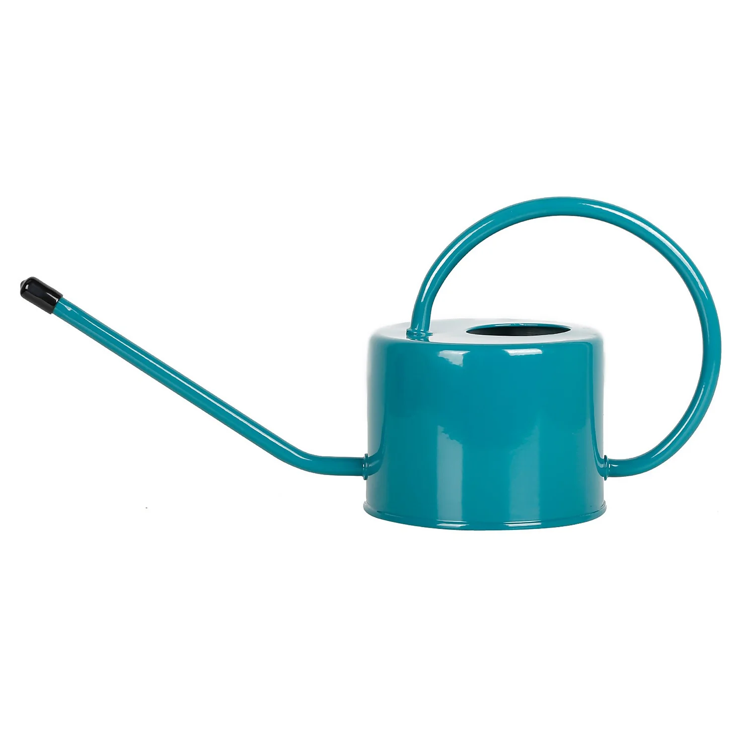 Homebase Metal Watering Can 1L - Teal 1 Homebase Metal Watering Can 1L - Teal