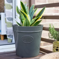 Country Living Heritage Denim Cone Pot - 21cm -Garden Tool Store 13188761 9534933183194255