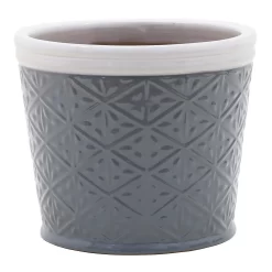 Country Living Heritage 2 Tone Denim Cone Pot - 38cm