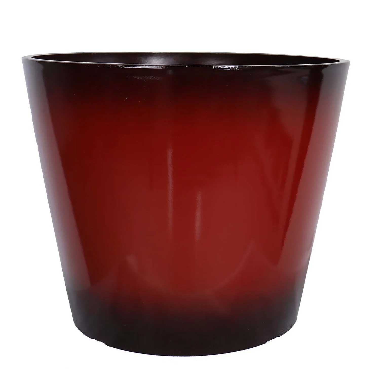 Glazed Finish Red Planter - 40cm 1 Glazed Finish Red Planter - 40cm