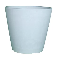 White Marble Pot - 30cm