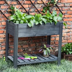 Wooden Growing Table - Grey 7 Wooden Growing Table - Grey -Garden Tool Store 13253787 1935013038822319