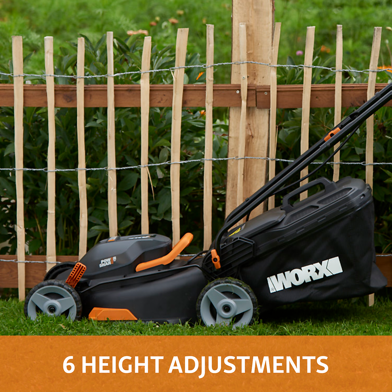 WORX 40V WG779E.1 Cordless Lawn Mower - 34cm 6 WORX 40V WG779E.1 Cordless Lawn Mower - 34cm - Image 6