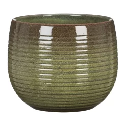 Jungle Green Plant Pot - 18cm