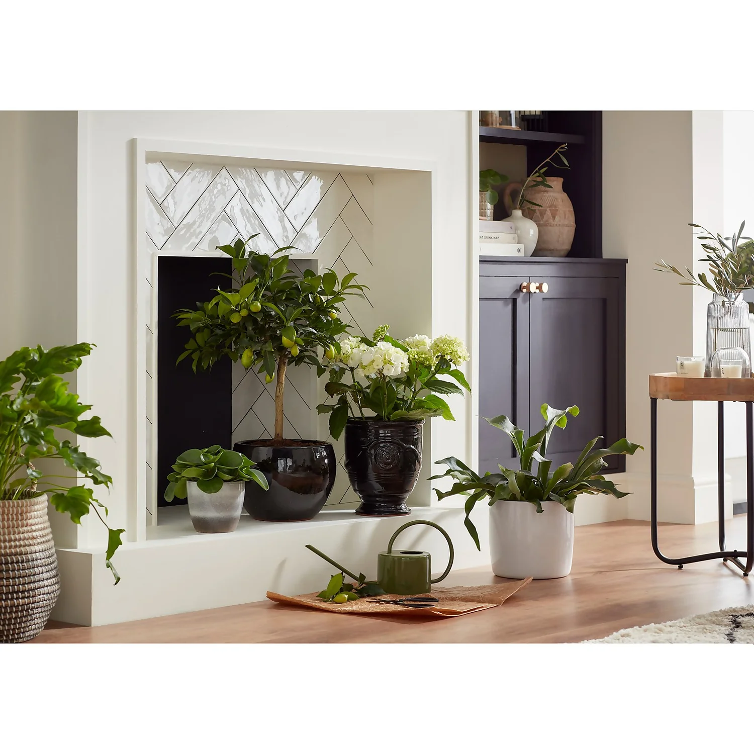 Perla White Plant Pot - 15cm 3 Perla White Plant Pot - 15cm - Image 3