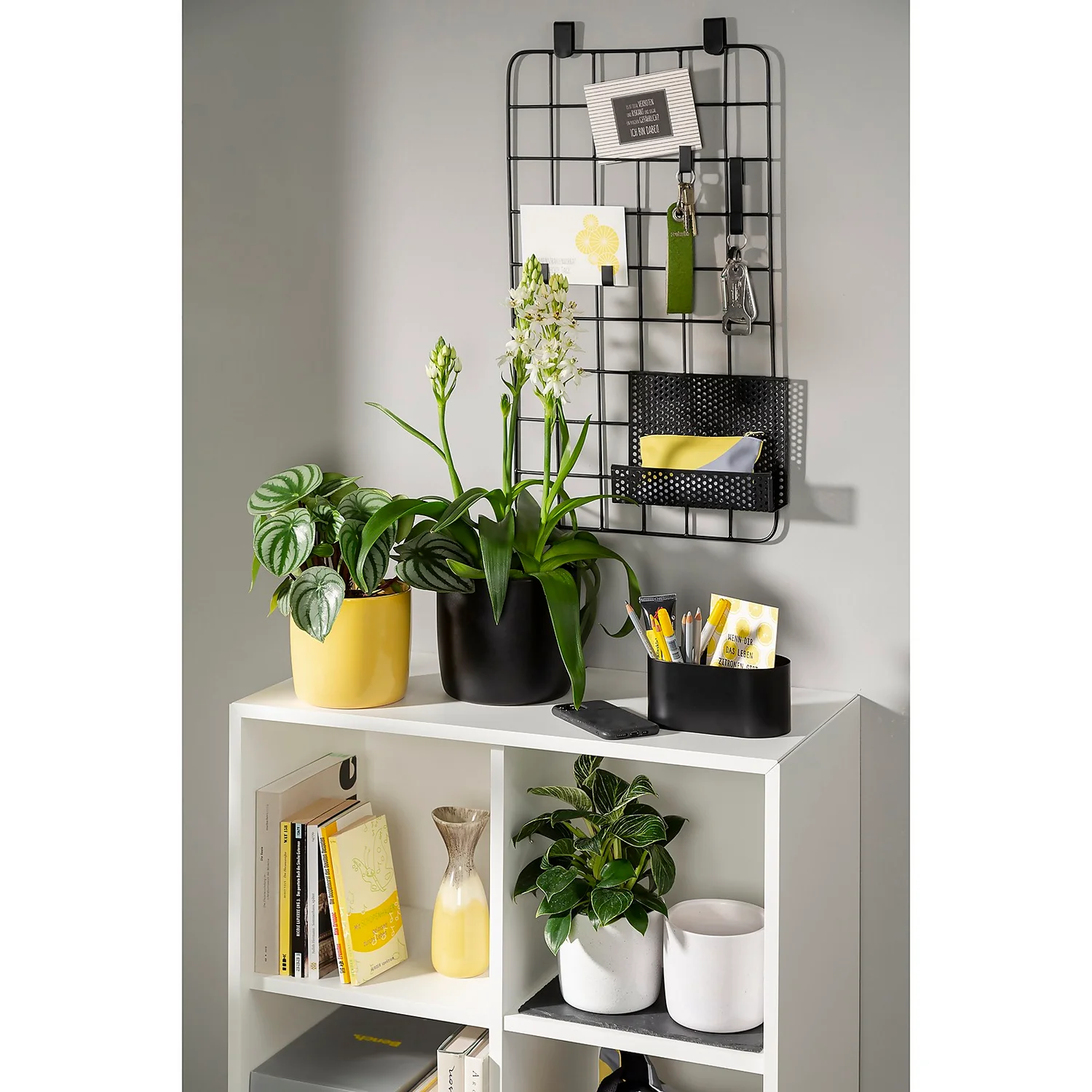 Perla White Plant Pot - 15cm 2 Perla White Plant Pot - 15cm - Image 2