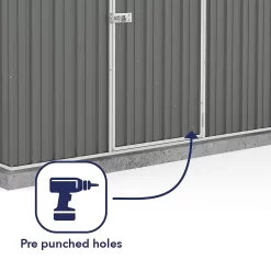 Absco 7.5 X 10ft Premier Reverse Apex - Dark Grey 13 Absco 7.5 X 10ft Premier Reverse Apex - Dark Grey -Garden Tool Store 13440856 1214929163804926