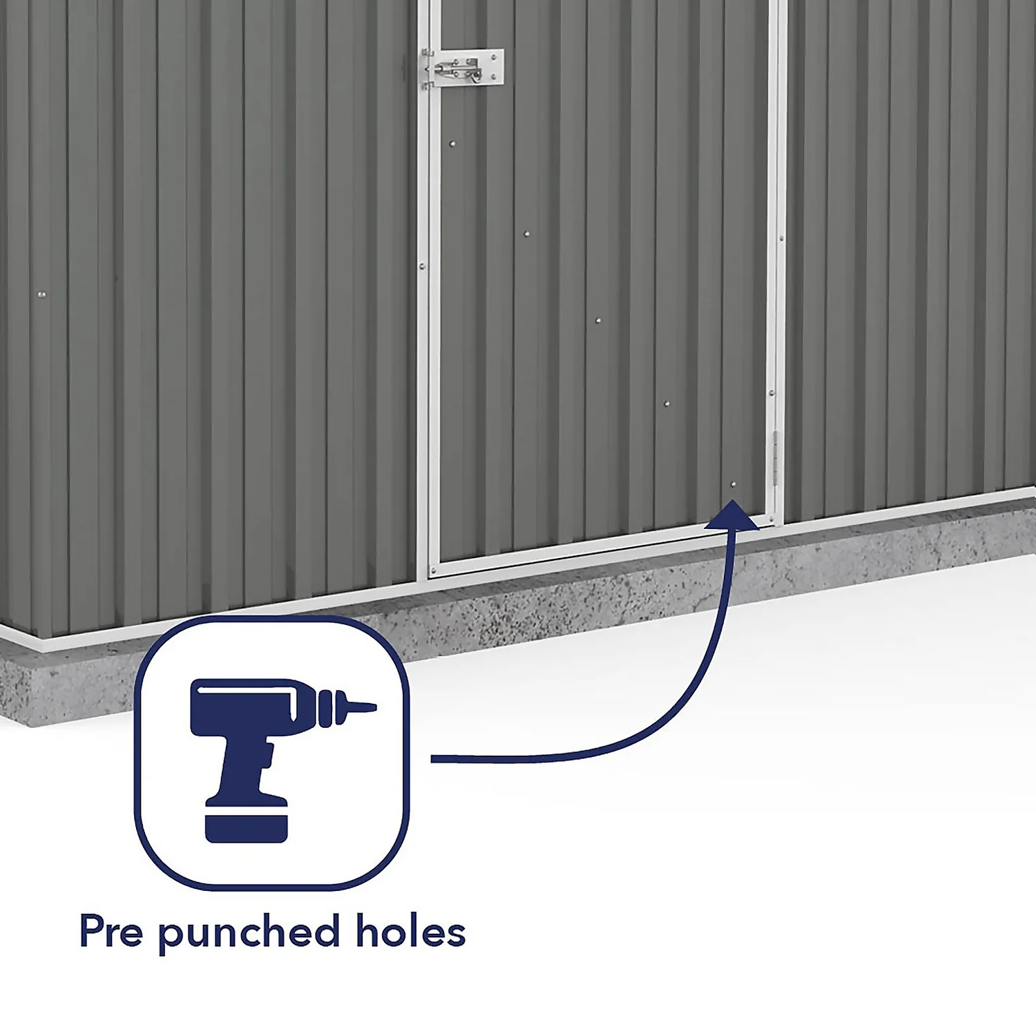 Absco 7.5 X 10ft Premier Reverse Apex - Dark Grey 6 Absco 7.5 X 10ft Premier Reverse Apex - Dark Grey - Image 6