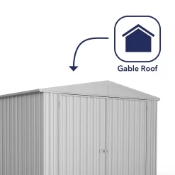 Absco 10 X 20ft Utility Workshop Apex Metal Shed - Zinc 11 Absco 10 X 20ft Utility Workshop Apex Metal Shed - Zinc -Garden Tool Store 13440861 1184929163712481