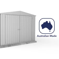 Absco 10 X 20ft Utility Workshop Apex Metal Shed - Zinc 15 Absco 10 X 20ft Utility Workshop Apex Metal Shed - Zinc -Garden Tool Store 13440861 1984929163945152