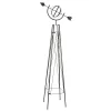 Panacea Armillary Steel Obelisk - Black