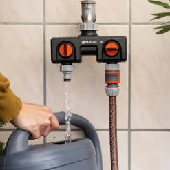 GARDENA Twin-Tap Hose Pipe Connector 7 GARDENA Twin-Tap Hose Pipe Connector -Garden Tool Store 13489627 8904920780813120