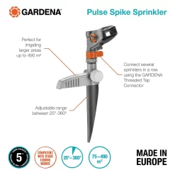GARDENA Pulse Spike Water Sprinkler 9 GARDENA Pulse Spike Water Sprinkler -Garden Tool Store 13489629 1144924640534250