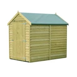 Shire 6 X 4ft Pressure Treated Overlap Garden Shed -Garden Tool Store 13505232 9524933762135737