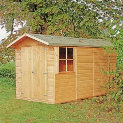 Shire 7 X 13ft Jersey Double Door Garden Shed -Garden Tool Store 13505249 7734926470228889