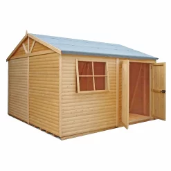 Shire 12 X 12ft Mammoth Double Door Garden Shed