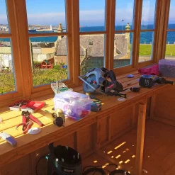 Shire 8 X 6ft Sun Pent Shed - Including Installation -Garden Tool Store 13505294 1554931996630877