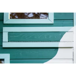 Shire 6x4ft Command Post Wooden Playhouse With Platform - Including Installation -Garden Tool Store 13505342 1724931993217099