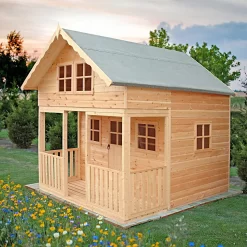 Shire 8 X 10ft Lodge Kids Wooden Playhouse 14 Shire 8 X 10ft Lodge Kids Wooden Playhouse -Garden Tool Store 13505347 2004931995184082