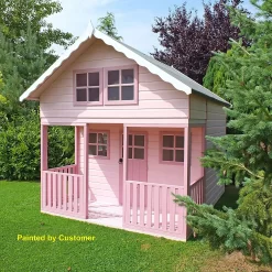 Shire 8 X 10ft Lodge Kids Wooden Playhouse 16 Shire 8 X 10ft Lodge Kids Wooden Playhouse -Garden Tool Store 13505347 3354931995347564