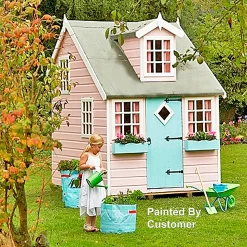 Shire 5 X 7ft Cottage Kids Wooden Playhouse -Garden Tool Store 13505348 9804931993162940