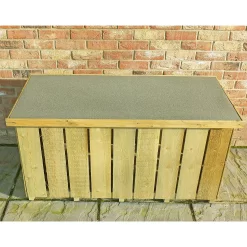 Shire Sawn Timber Garden Storage Log Box 4x2 -Garden Tool Store 13505350 3894931992966533