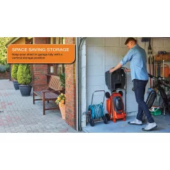 Flymo 36V EasiStore 380 Cordless Lawn Mower - 38cm -Garden Tool Store 13524792 1834936632100872