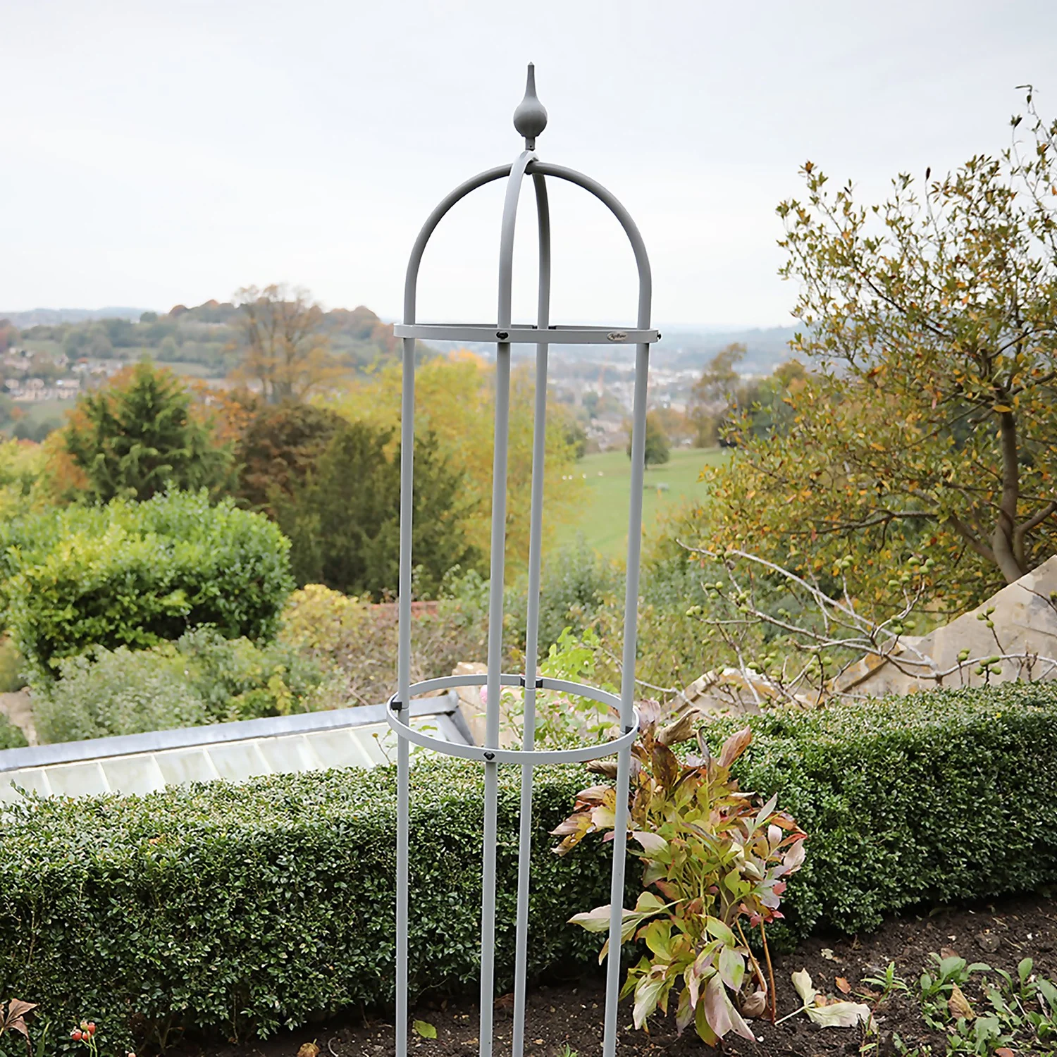 Agriframes Decorative Garden Obelisk 1.7m - Blue 2 Agriframes Decorative Garden Obelisk 1.7m - Blue - Image 2