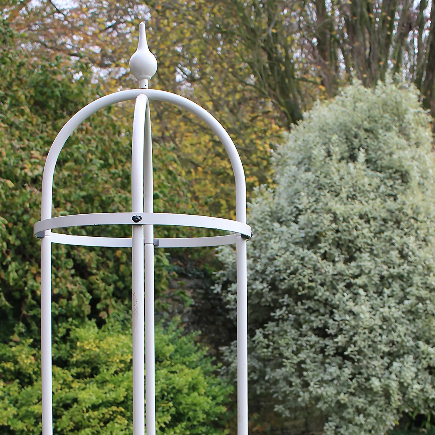 Agriframes Decorative Garden Obelisk 2m - Stone 2 Agriframes Decorative Garden Obelisk 2m - Stone - Image 2