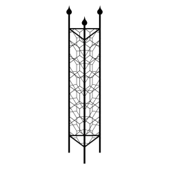 Agriframes Tricorn Decorative Garden Obelisk - Black