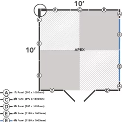 Shiplap Dip Treated 10x10ft Apex Shed - Double Door 12 Shiplap Dip Treated 10x10ft Apex Shed - Double Door -Garden Tool Store 13529682 2144941755864187