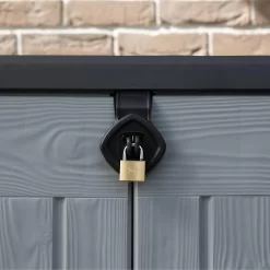 Keter Store It Out Ace Outdoor Garden Storage Shed 1200L - Grey / Graphite -Garden Tool Store 13531577 2124925770796016