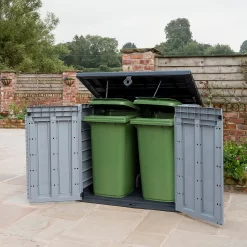 Keter Store It Out Ace Outdoor Garden Storage Shed 1200L - Grey / Graphite -Garden Tool Store 13531577 7064925770968030