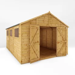 Mercia 15ft X 10ft Premium Shiplap Modular Workshop Shed -Garden Tool Store 13555754 1514949338815249
