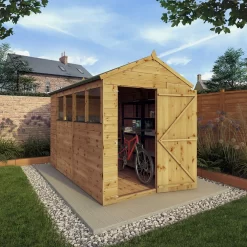 Mercia 10ft X 6ft Premium Shiplap Apex Shed 18 Mercia 10ft X 6ft Premium Shiplap Apex Shed -Garden Tool Store 13555775 2074949337168408