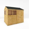 Mercia 8ft X 6ft Premium Shiplap Reverse Apex Shed - Including Installation