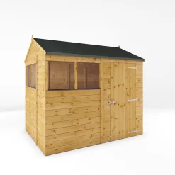 Mercia 8ft X 6ft Premium Shiplap Reverse Apex Shed - Including Installation