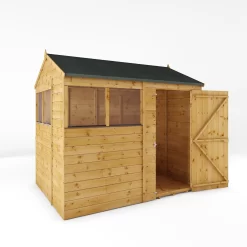Mercia 8ft X 6ft Premium Shiplap Reverse Apex Shed - Including Installation -Garden Tool Store 13555782 2124949334944226