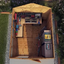 Mercia 10ft X 8ft Premium Shiplap Apex Shed - Including Installation 19 Mercia 10ft X 8ft Premium Shiplap Apex Shed - Including Installation -Garden Tool Store 13555791 5144949338915182